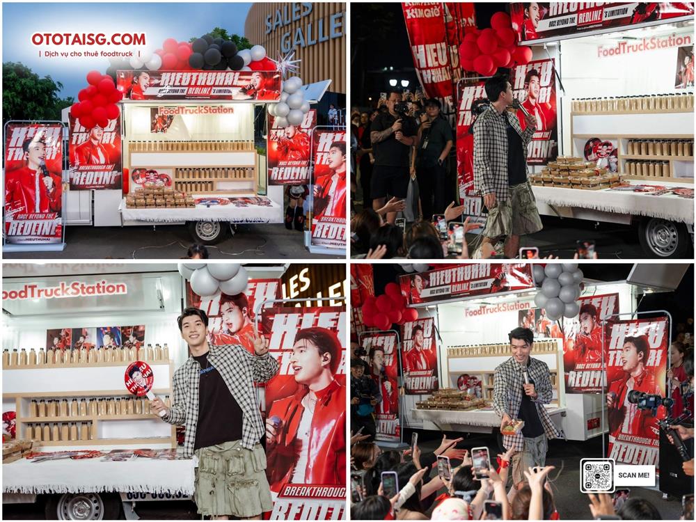 Cho thuê Food Truck support Idol, nghệ sĩ